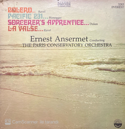 Ernest Ansermet Bolero Pacific 231 LP Plak