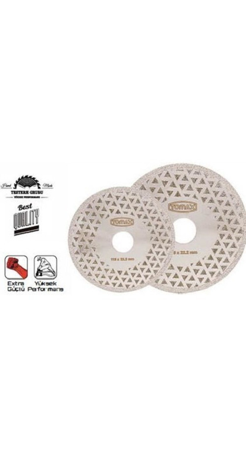 Elektrolize Elmas Kesici Disk - 115 mm