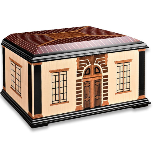 Küba Evi Tasarımı Sedir Humidor Puro Kutusu 250s