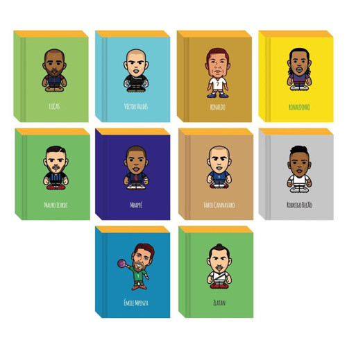 Not Defteri Futbol Mini Havuz 4X5Cm 120 Sayfa (100 Lü Paket)