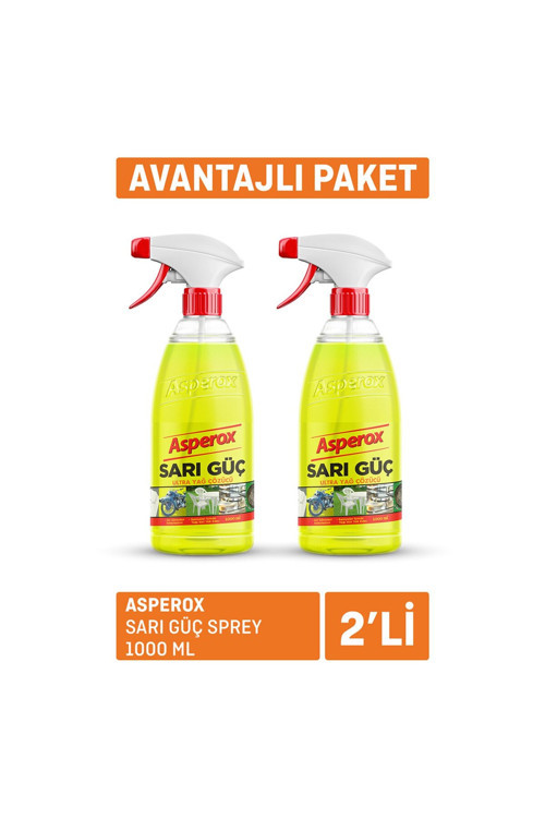 Sarı Güç Sprey 2 X 1L 4 Adet