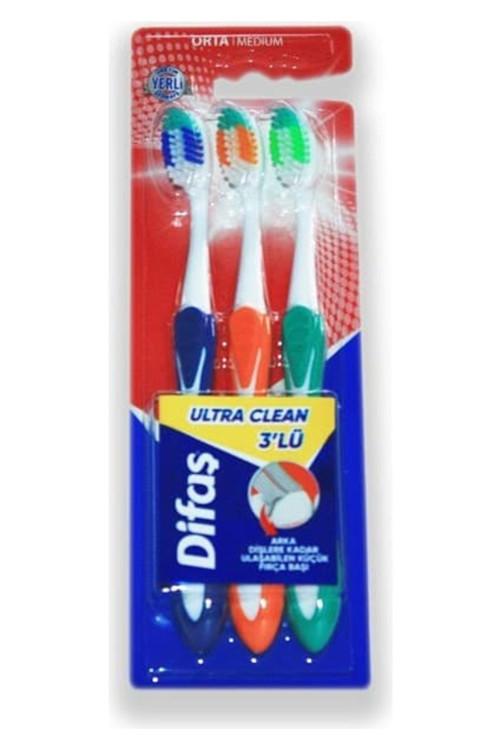 Ultra Clean 3Lü Diş Fırçası