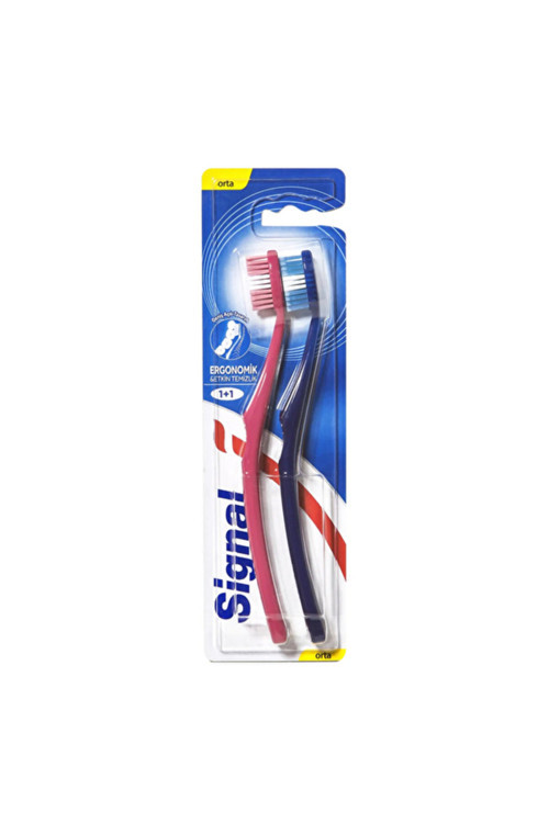 Diş Fırçası Ergonomik 1+1