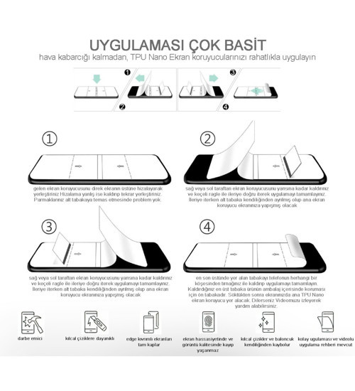 Tecno Pova 7 Ultra NANO Ekran Koruyucu Esnek ULTRA İnce SANDEX - MAT HAYALET