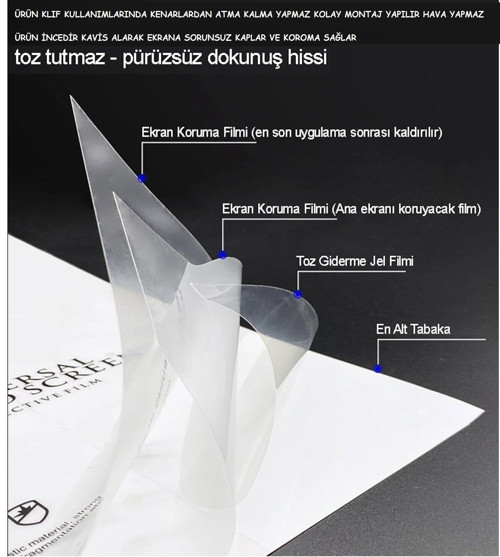 Tecno Pova 7 Ultra NANO Ekran Koruyucu Esnek ULTRA İnce SANDEX - MAT