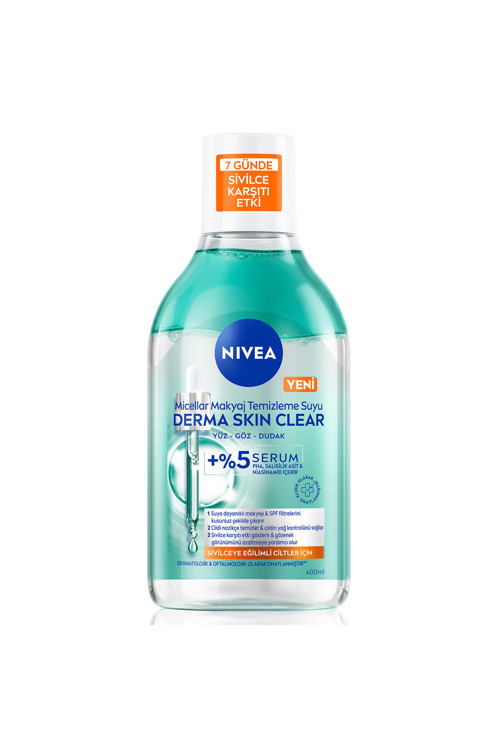 Derma Skin Micellar Makyaj Temizleme Suyu 400 Ml 3 Adet