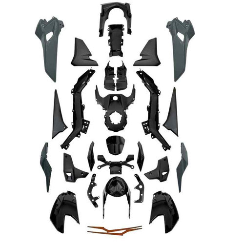Cf Moto Kaporta Set Sıyah 23 Parça Nk250