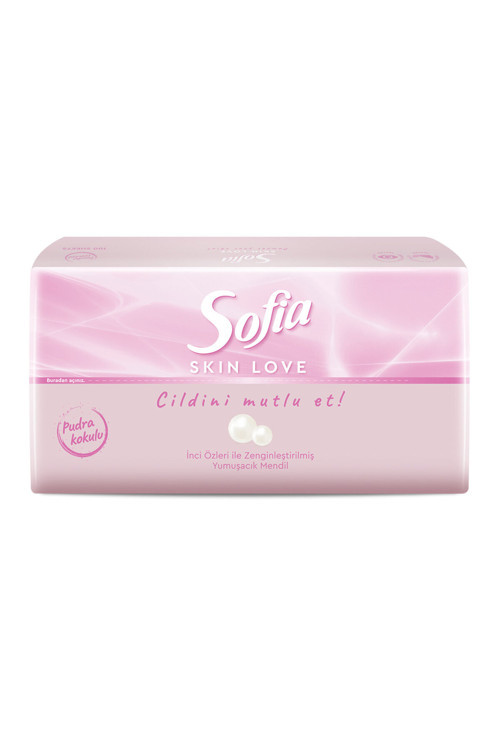 Skin Love Pudra Kokulu Mendil 100'Lü