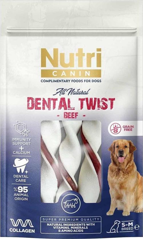 Biftekli Dental Kemik Köpek Ödülü 80 Gr