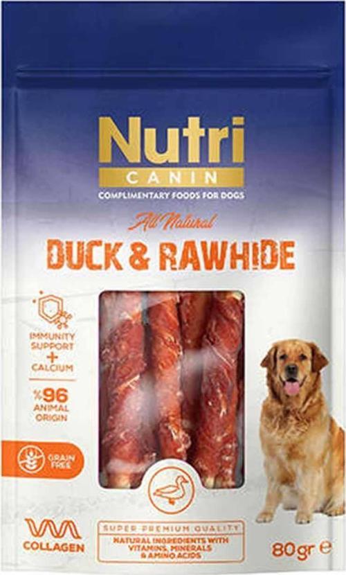 Ördek Sarılı Kemik Köpek Ödülü 80 Gr