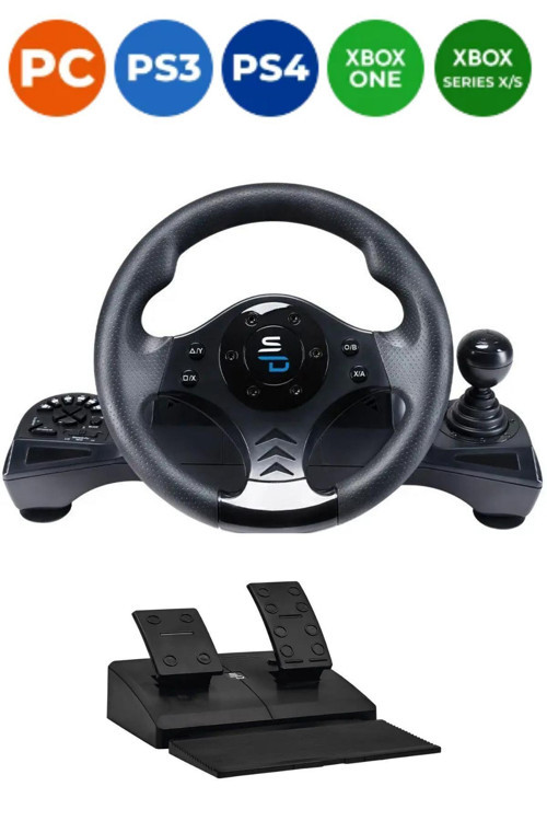 Superdrive GS-750 Oyuncu Direksiyonu Vitesli Vantuzlu