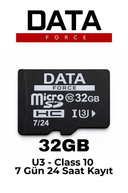 32Gb U3 Hafıza Kartı | Kamera, Telefon Ve Dvr Uyumlu