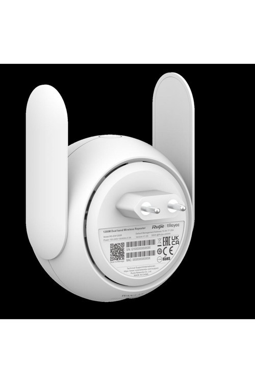 Rg-Ew1200R 867Mbps 1Port 10/100 Ethernet 2 Anten 2.4/5Ghz Priz Tipi Access Poınt/Router