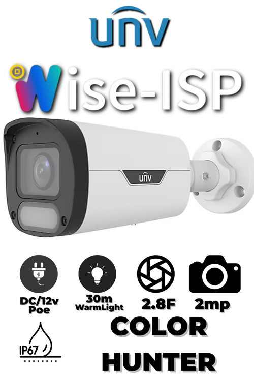 2Mp Sesli Ip Kamera – Geceyi Gündüze Çeviren Wise-Isp Teknolojisi, 2.8Mm Lens, Poe