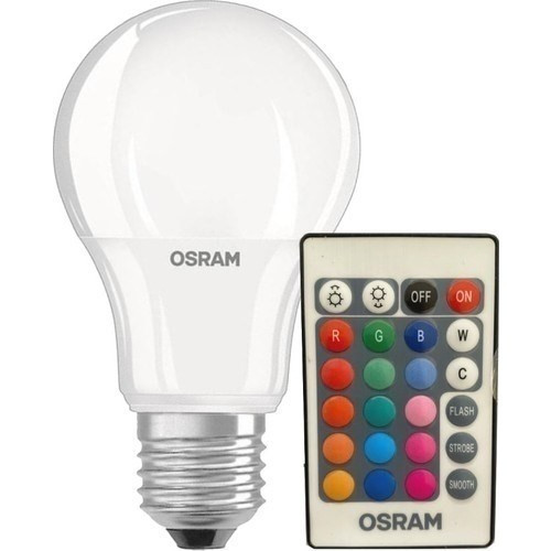 9W LED RGB UZAKTAN KUMANDALI RENK DEĞİŞ E27 DUY