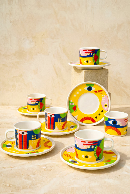 Scala 12 Parça Kahve Fincan Takımı