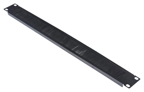 19” 1U Sabit Rack Raf (Siyah) – Kabinet İçi Montaj Rafı