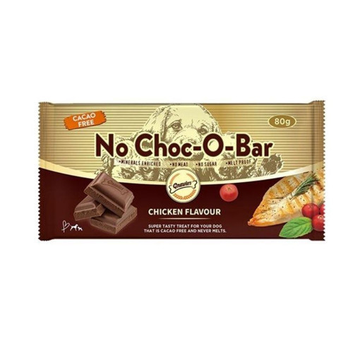 No Choc-O-Bar Tavuk Aromalı Çikolata Köpek Ödülü 80 gr