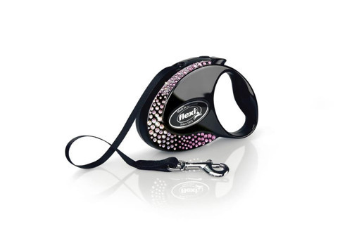 Glam Splash Crystal S Beden Siyah 3MT Şerit Tasma