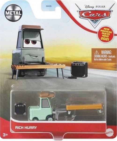 Disney Cars Rıch Hurry Metal Tekli Karakter Araçlar