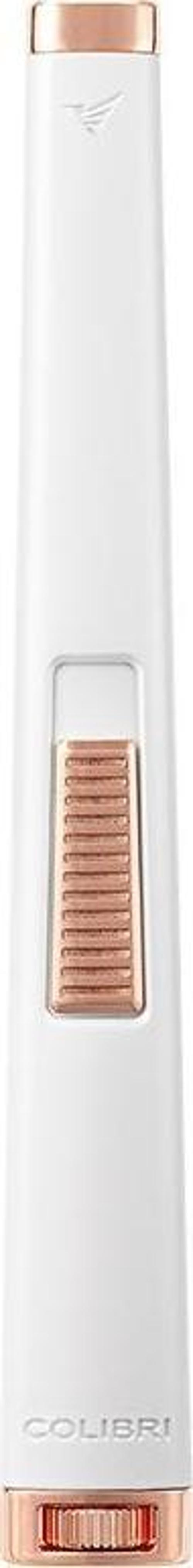Aura Perde Alev Beyaz - Rose Gold Masa Tipi Puro Çakmağı