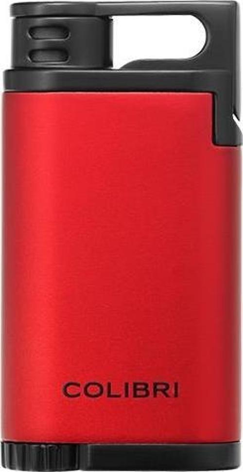 Belmont Tek Torch Pürmüz Kırmızı - Siyah Puro Çakmağı