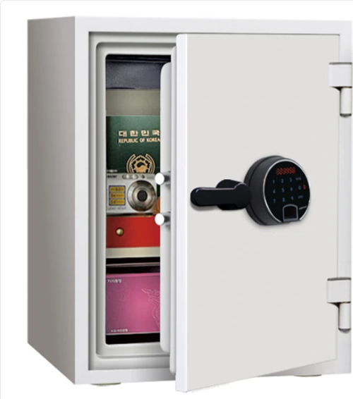 530 Tfl Büyük Boy Parmakizli Dokunmatik Çelik Kasa