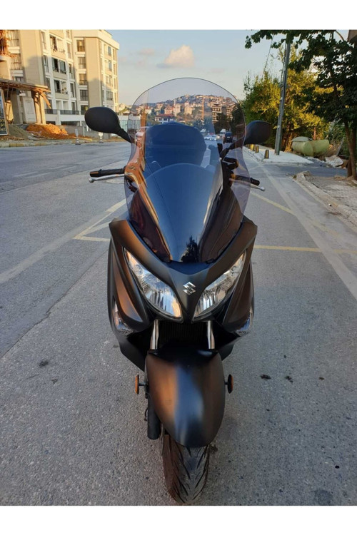 Suzuki Burgman 200 Ön Cam 2006-2013 Model 61cm Füme Renkli 4mm
