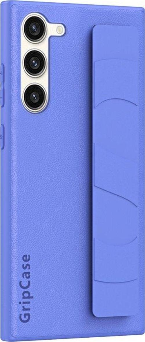 Samsung Galaxy S24 Uyumlu Premium Case Parmak Askılı Telefon Kılıfı Mavi