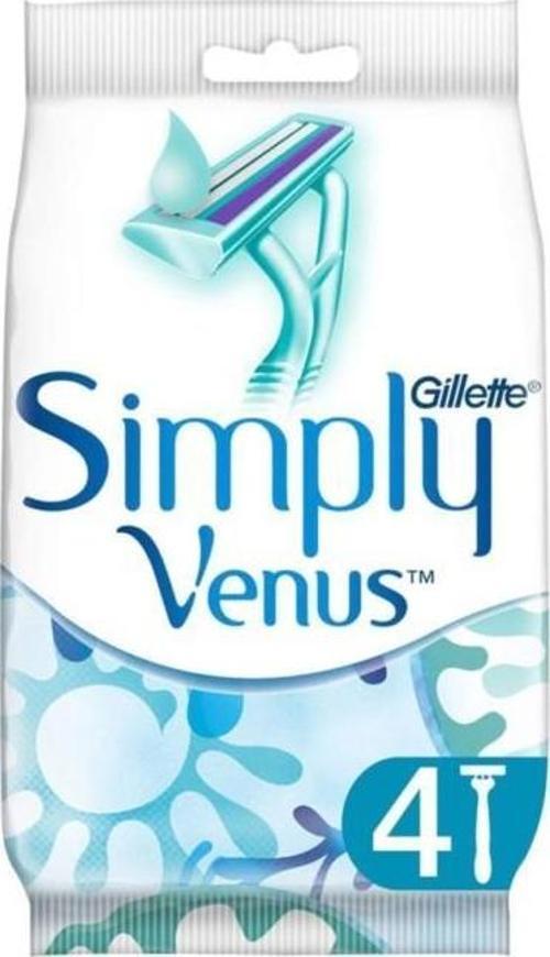 Simply Venus 2 Smooth Tıraş Bıçağı 4 Adet