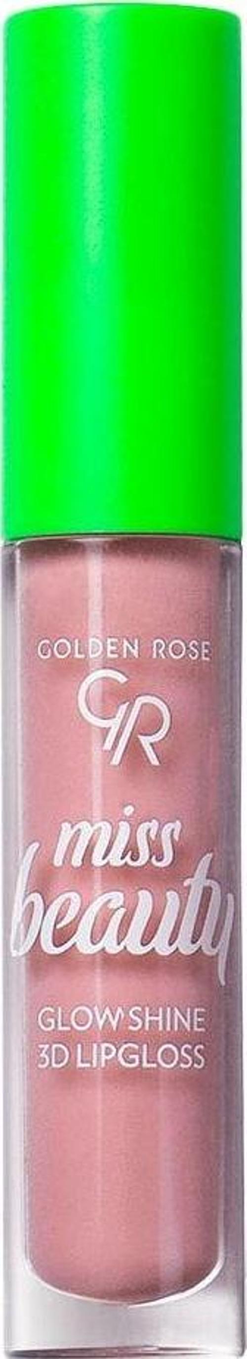 Dudak Likit Mat Ruj - GR MISS BEAUTY GLOW SHINE 3D LIPG.NO:02 BABY PINK