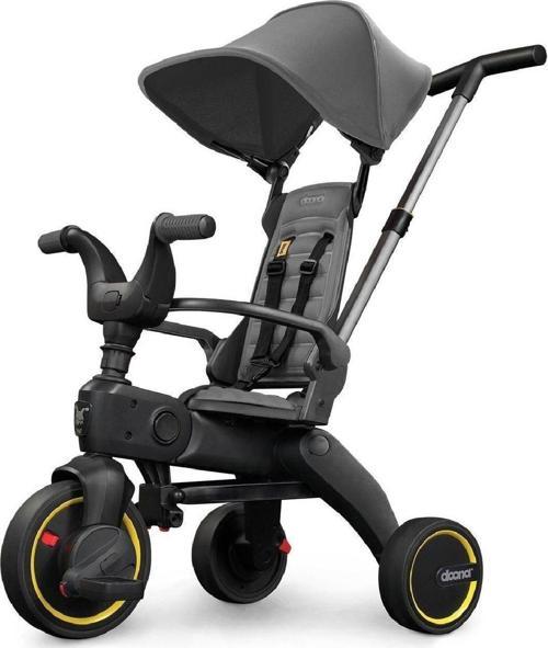 Liki Trike Tek Parça Katlanır 3 Tekerlekli Bebek Bisikleti S1 - Hound Grey