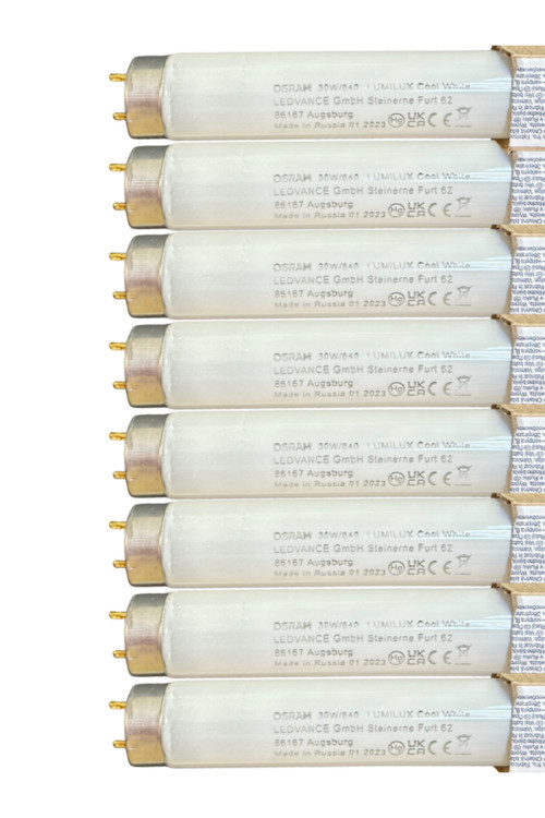 (8 Adet) 30W 840 Günışığı (4000K) G13 Duylu T8 Floresan