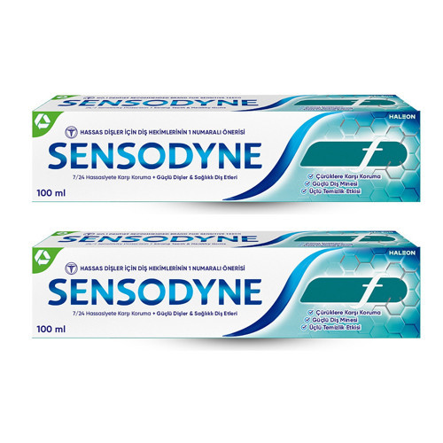 Diş Macunu 100 ml Florürlü x 2 Adet