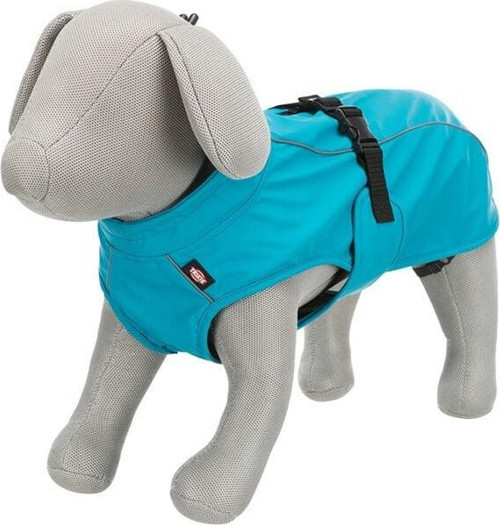 Köpek Yağmurluk S:40cm Turkuaz