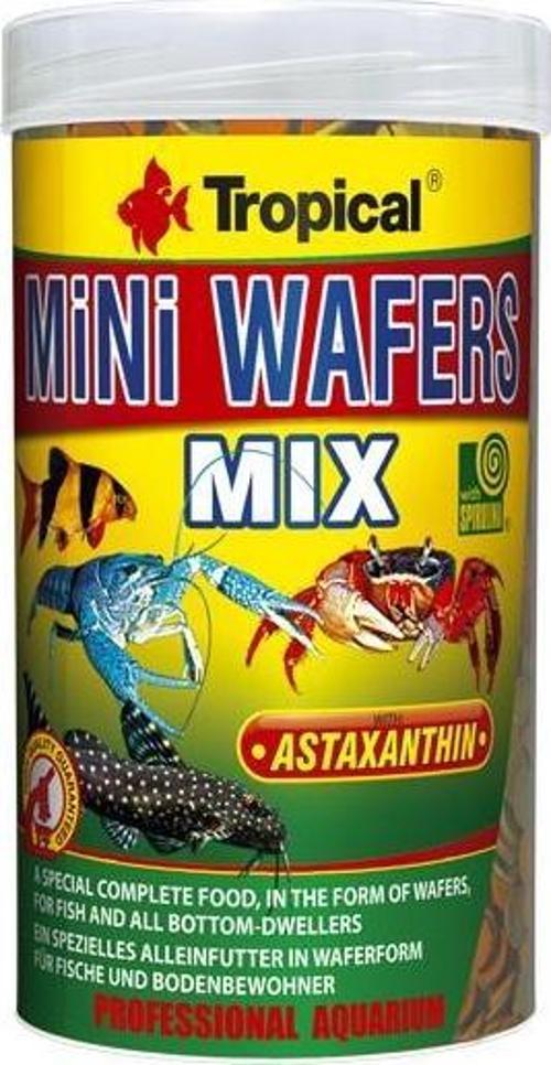 Mini Wafers Mix 18 gr Vatoz ve Çöpçü Balığı Yemi