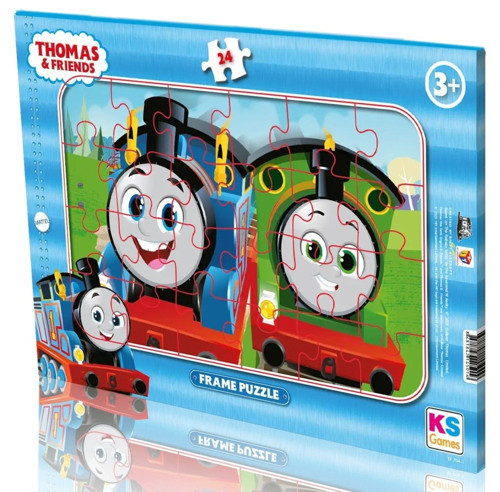 24 Parça Erkek Çocuk Thomas ve Arkadaşları Frame Puzzle TF704