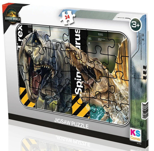 24 Parça Erkek Çocuk Jurrasic World Rebirth Frame Puzzle - JW704 - 3 Yaş Üzeri