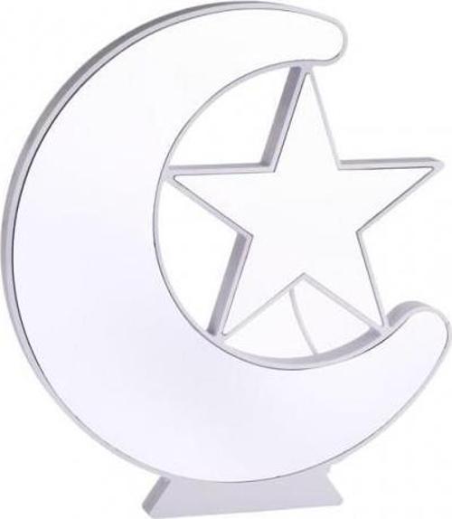 Ay Yıldız Pano Türk Bayrağı Şerit Ledli Işıklı Tablo Hediyelik