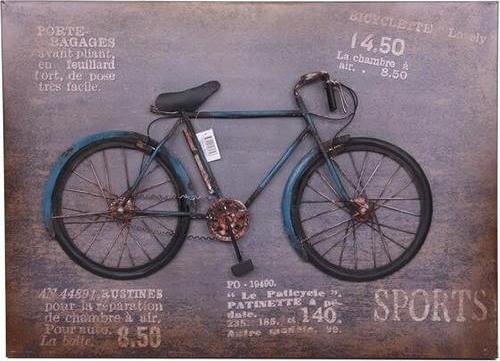 Bisiklet Tablo Vintage Pano Ev Ofis Hediyelik