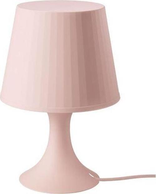 Masa Lambası Lampan Lamba Abajur PEMBE Renk