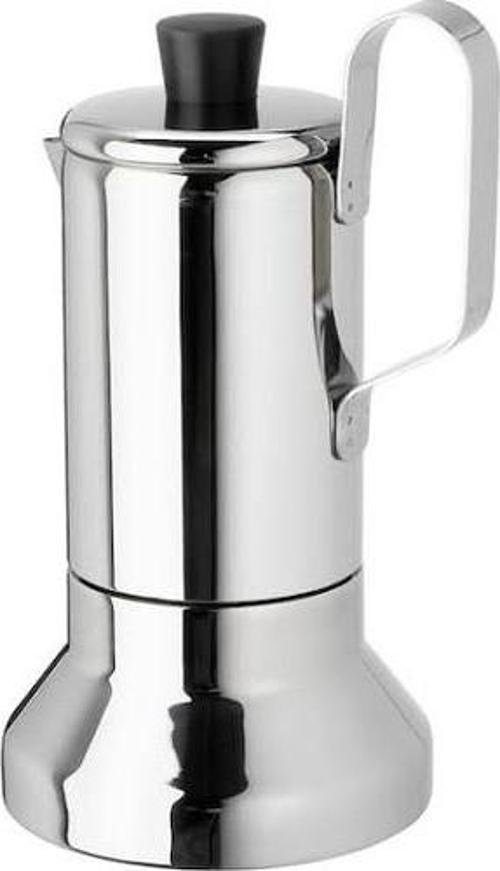 Metallısk Ocak Üstü Espresso Aleti - Moka Pot - 0,4 Lt