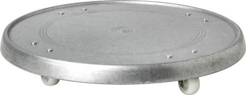 Socker Tekerlekli Saksı Altı Galvanizli