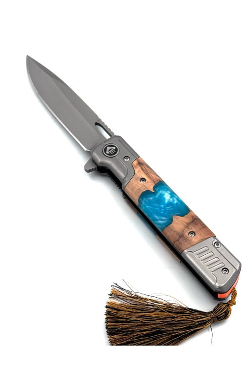 KAMP OUTDOOR CHONGMİNG RULMANLI ÇAKI 22.5 CM KİLİT MEKANİZMASI ÇOK YUMUŞAK KEMR KLİPSLİ