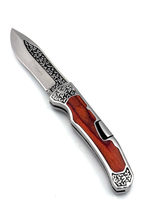KAMP OUTTDOOR COLUMBİA A-3154-A SERİ NOLU ÇAKI 23,5 CM KOMPLE İŞLEMELİ KİLİTLİ ÜST DÜZEY