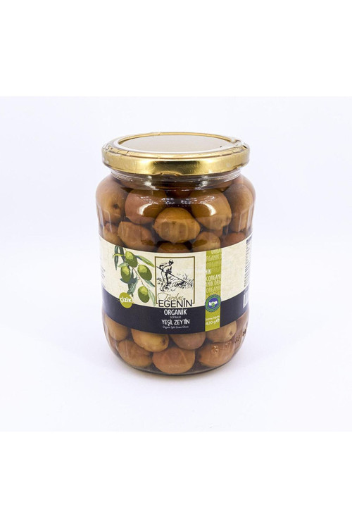 420GR ORGANİK YEŞİL ZEYTİN(ÇİZİK)