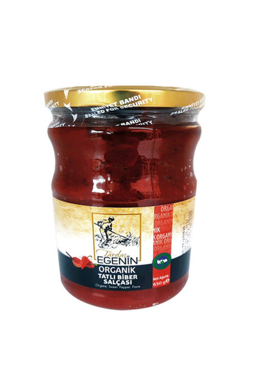 650GR ORGANİK TATLI BİBER SALÇASI