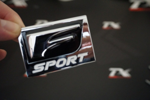 Lexus F Sport Bagaj Body Logo Krom Metal 3M Plaka (547063725)
