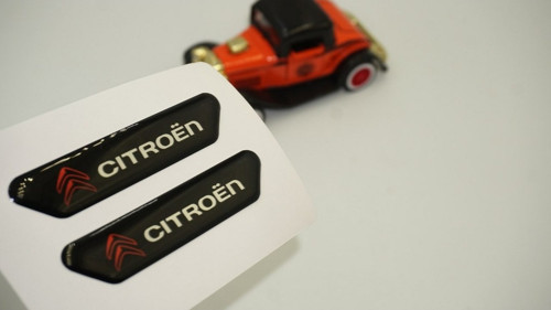 Citroen Logo C2 C3 Çamurluk Yanı Ve Ayna Metalize Damla Desen 3M
