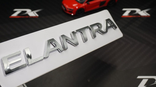 Hyundai Elantra Bagaj 3M 3D Krom Abs Yazı Logo Amblem (510894663)
